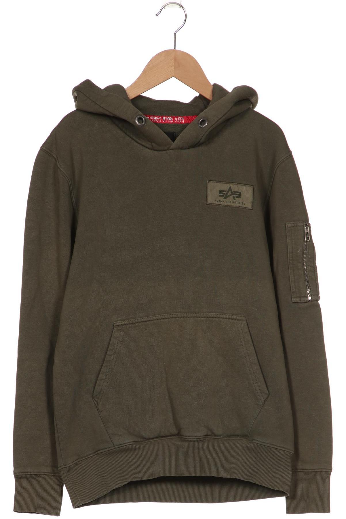 Alpha industries Herren Kapuzenpullover, grün von alpha industries