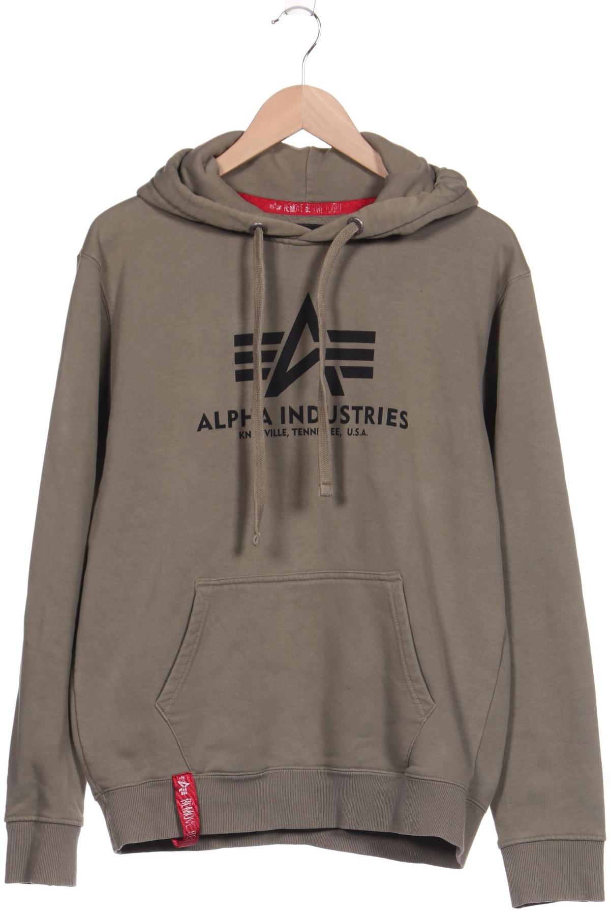 Alpha industries Herren Kapuzenpullover, grün von alpha industries