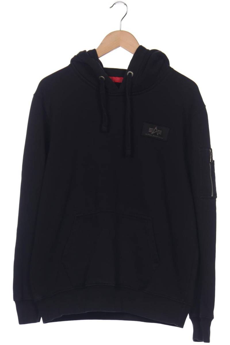 Alpha industries Herren Kapuzenpullover, schwarz von alpha industries