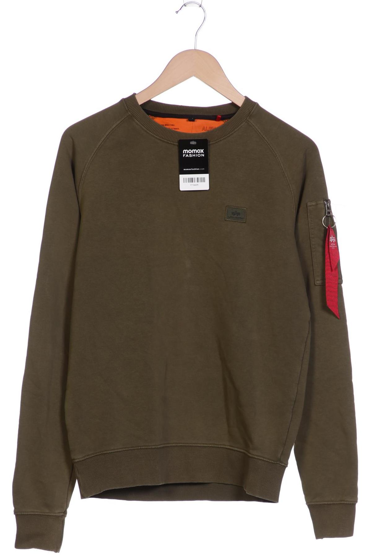 Alpha industries Herren Sweatshirt, grün von alpha industries