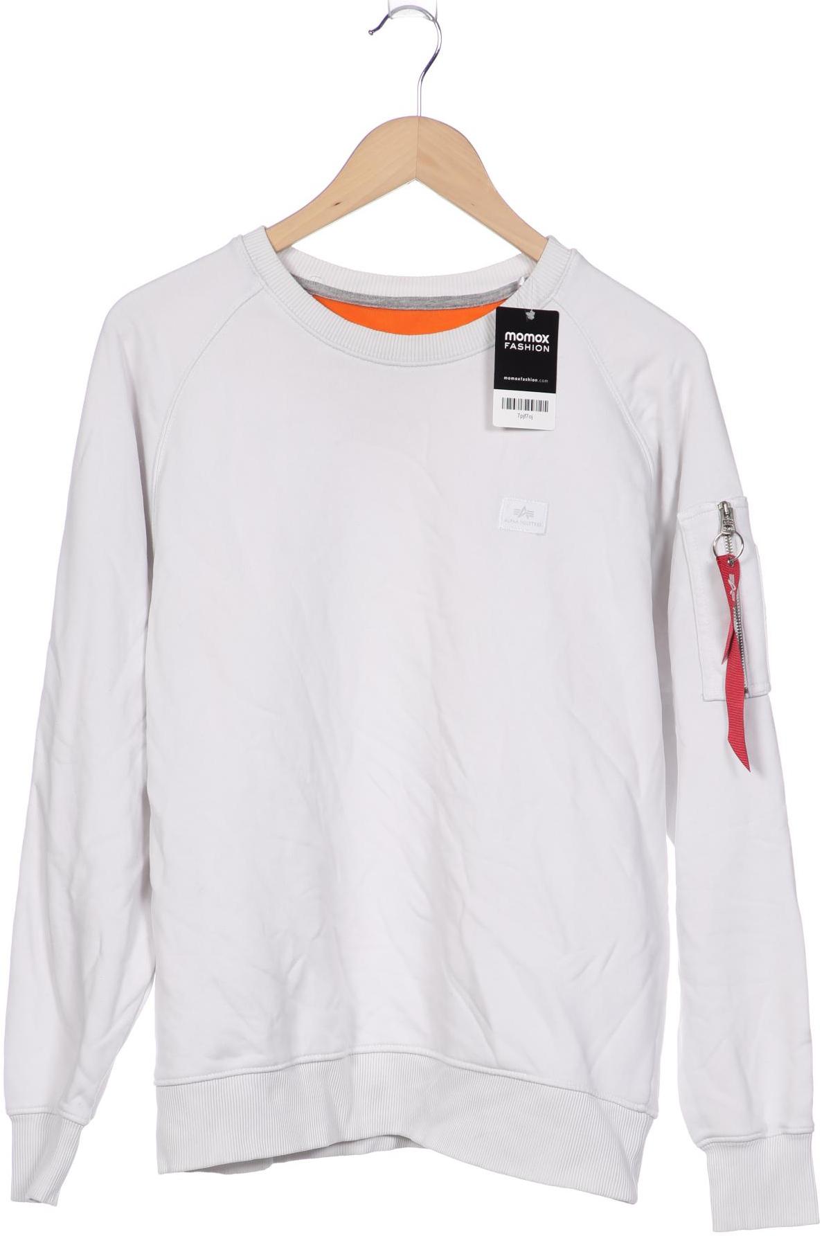 Alpha industries Herren Sweatshirt, weiß von alpha industries