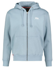 Herren Sweatjacke BASIC ZIP HOODIE von alpha industries