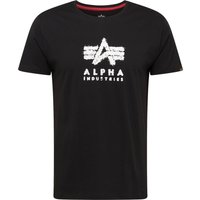 T-Shirt 'Grunge' von alpha industries
