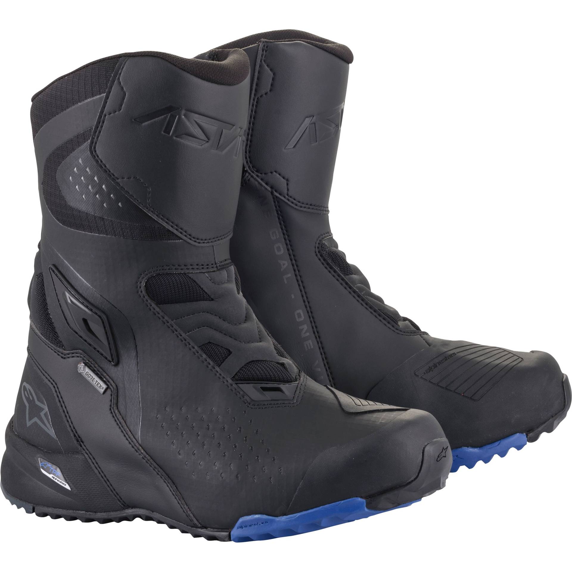 Alpinestars RT-8 Gore-Tex Motorradstiefel lang schwarz 43 Herren von alpinestars