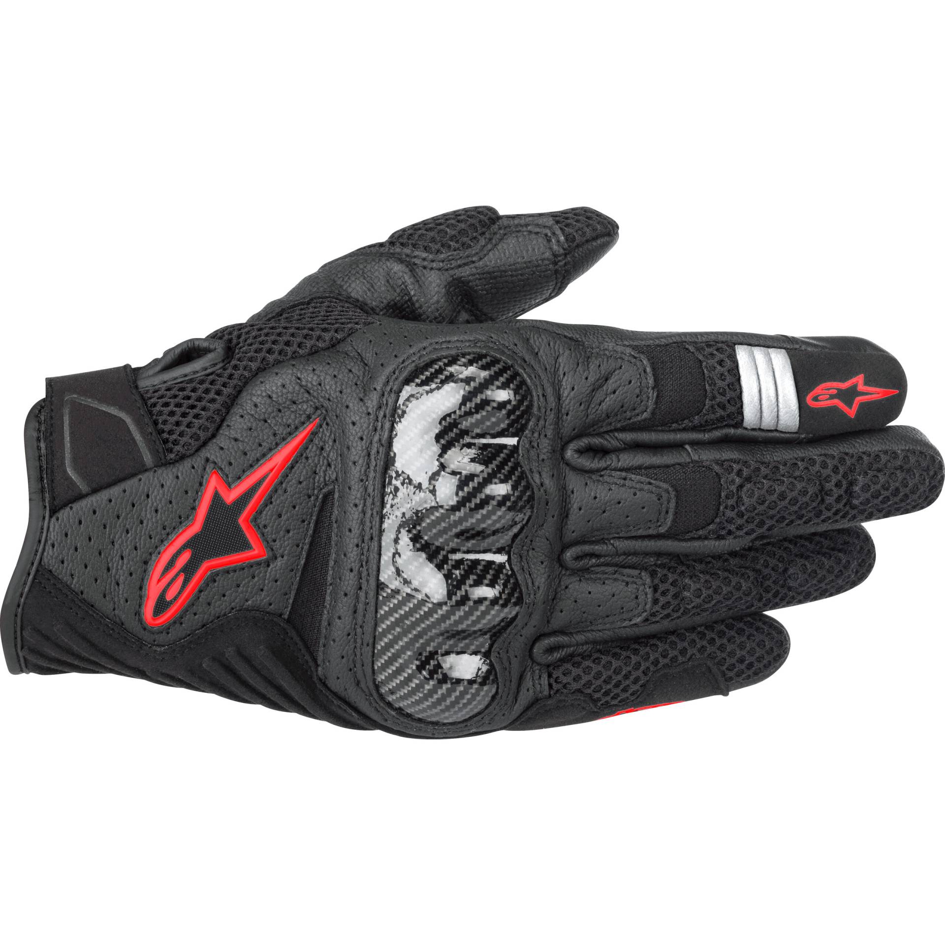 Alpinestars SMX-1 R Handschuh schwarz/rot 3XL Herren von alpinestars