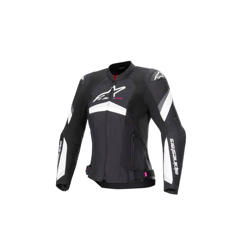 Alpinestars Stella T-GP Plus R V4 Damen Textiljacke schwarz/weiß XL Damen von alpinestars