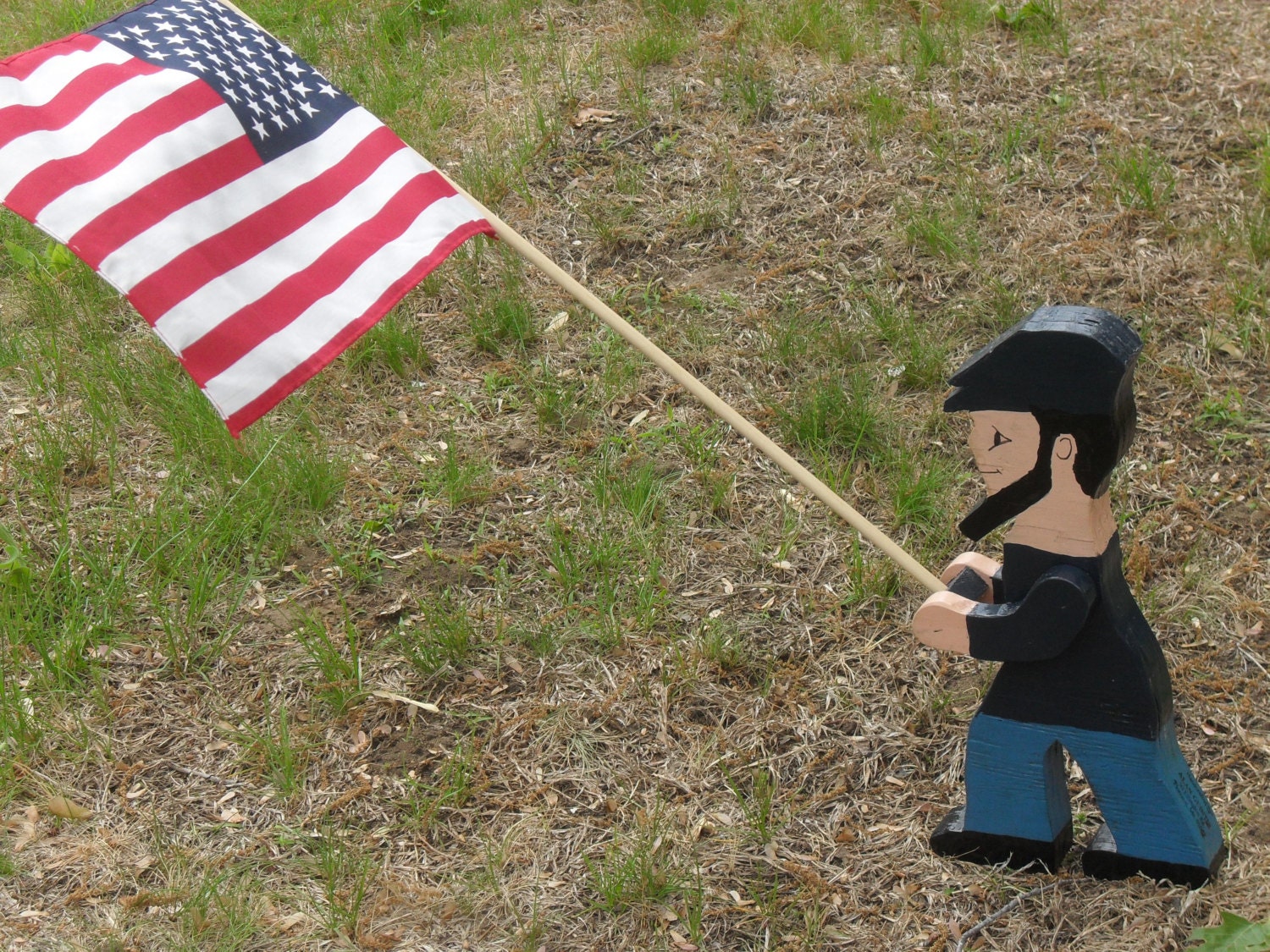 Union Bürgerkrieg Soldat, Farbenträger, Flaggenhalter Union Bürgerkrieg Soldat, Farbenträger, Flaggenhalter von alswoodenwhims