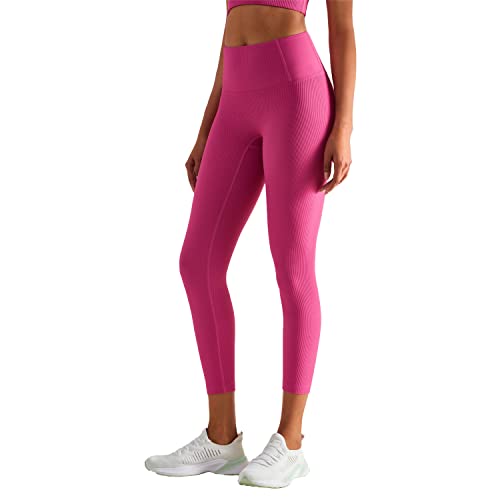 altiland Damen Sport Gym Leggings High Waist Sporthose Yogahose Blickdicht 7/8 Laufhose von altiland