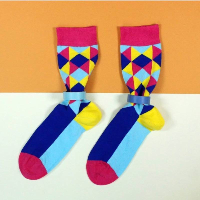 Bunte Socken - Muster Colorful Socks Happy Colours von altisocks
