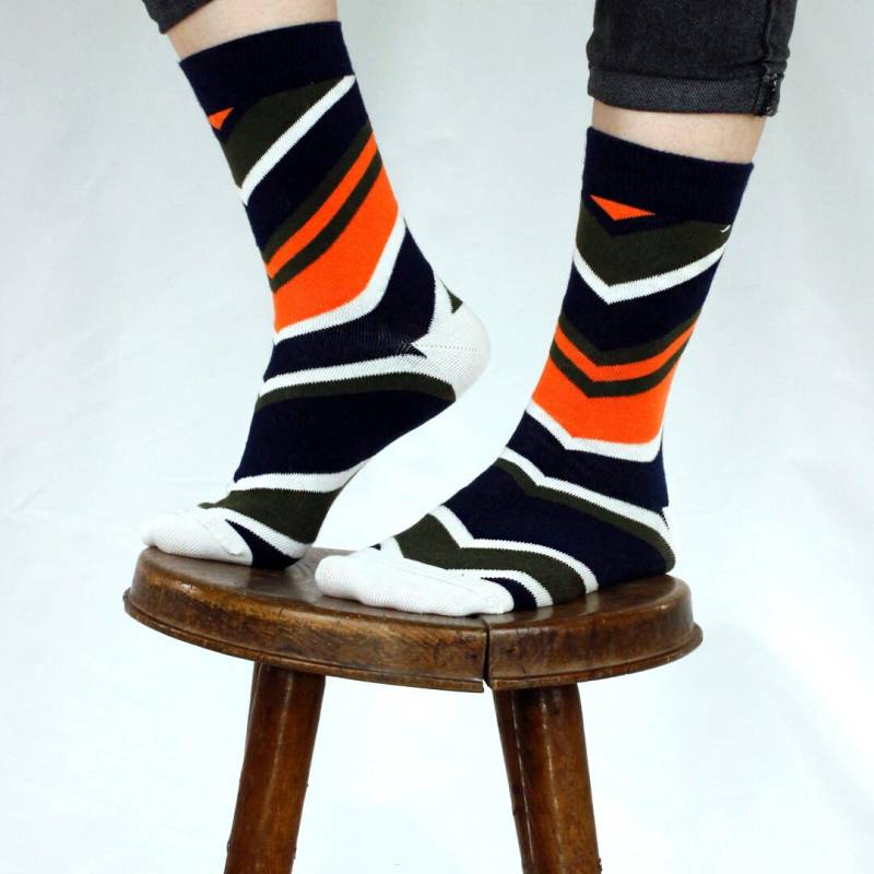 Bunte Socken - Muster Streifen Colourful von altisocks