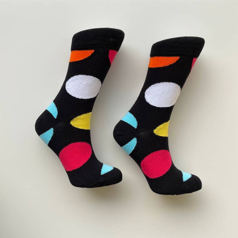 Bunte Socken - Pünktchen Gepunktet Points Big Points von altisocks