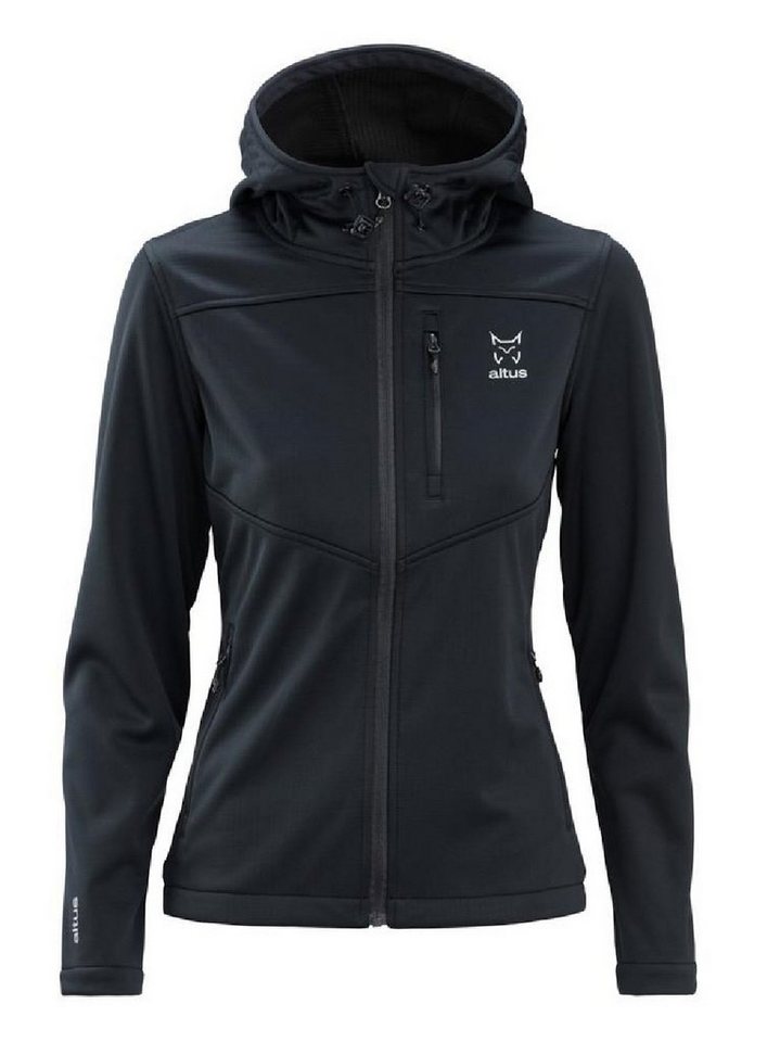 altus Softshelljacke Decan Regenjacke Sportjacke Allround Damen mit Kapuze von altus