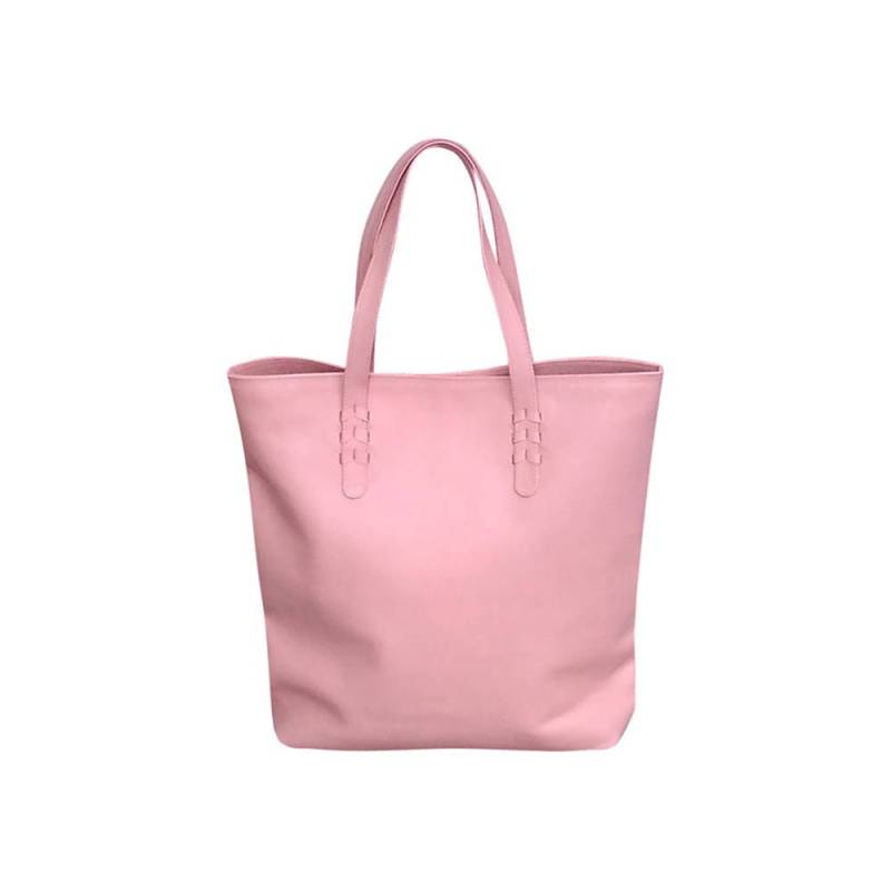 Dinda - Trage Alle Ledertasche, Pink Echt Leder Shopper Tasche, Ledertasche, Laptop Tote Windeltasche Dinda - Trage Alle Ledertasche, Pink Echt Leder Shopper Tasche, Ledertasche, Laptop Tote Windeltasche von alusIndonesia