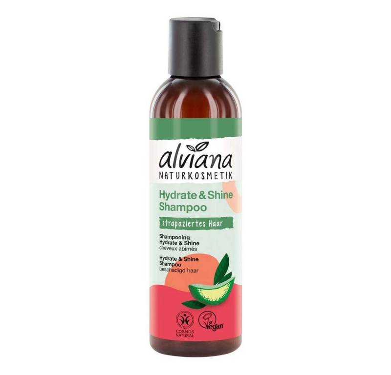 alviana Haarshampoo Shampoo - Hydrate & Shine mit Bio-Aloe Vera 200ml von alviana