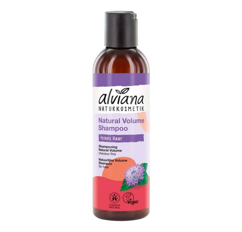 alviana Haarshampoo Shampoo - Natural Volume mit Melisse 200ml von alviana