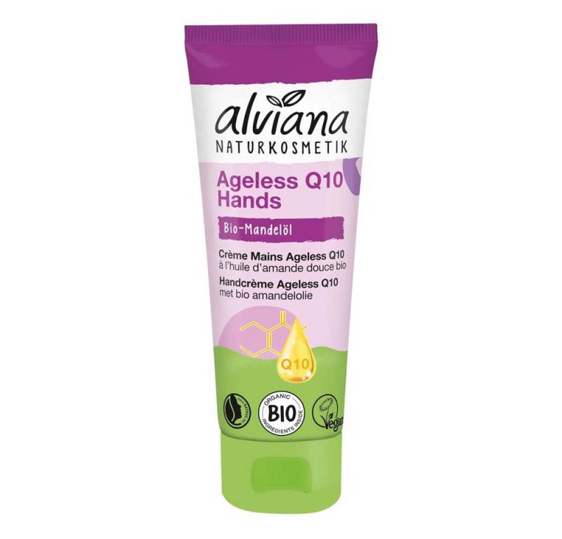 alviana Handcreme Handcreme - Ageless Q10 mit Passionsblume 75ml von alviana