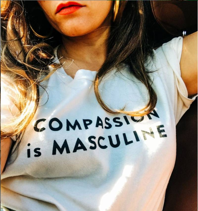 Compassion Is Masculine Shirt | Unisex T-Shirt Für Erwachsene Von Always Lost Co von alwayslostco