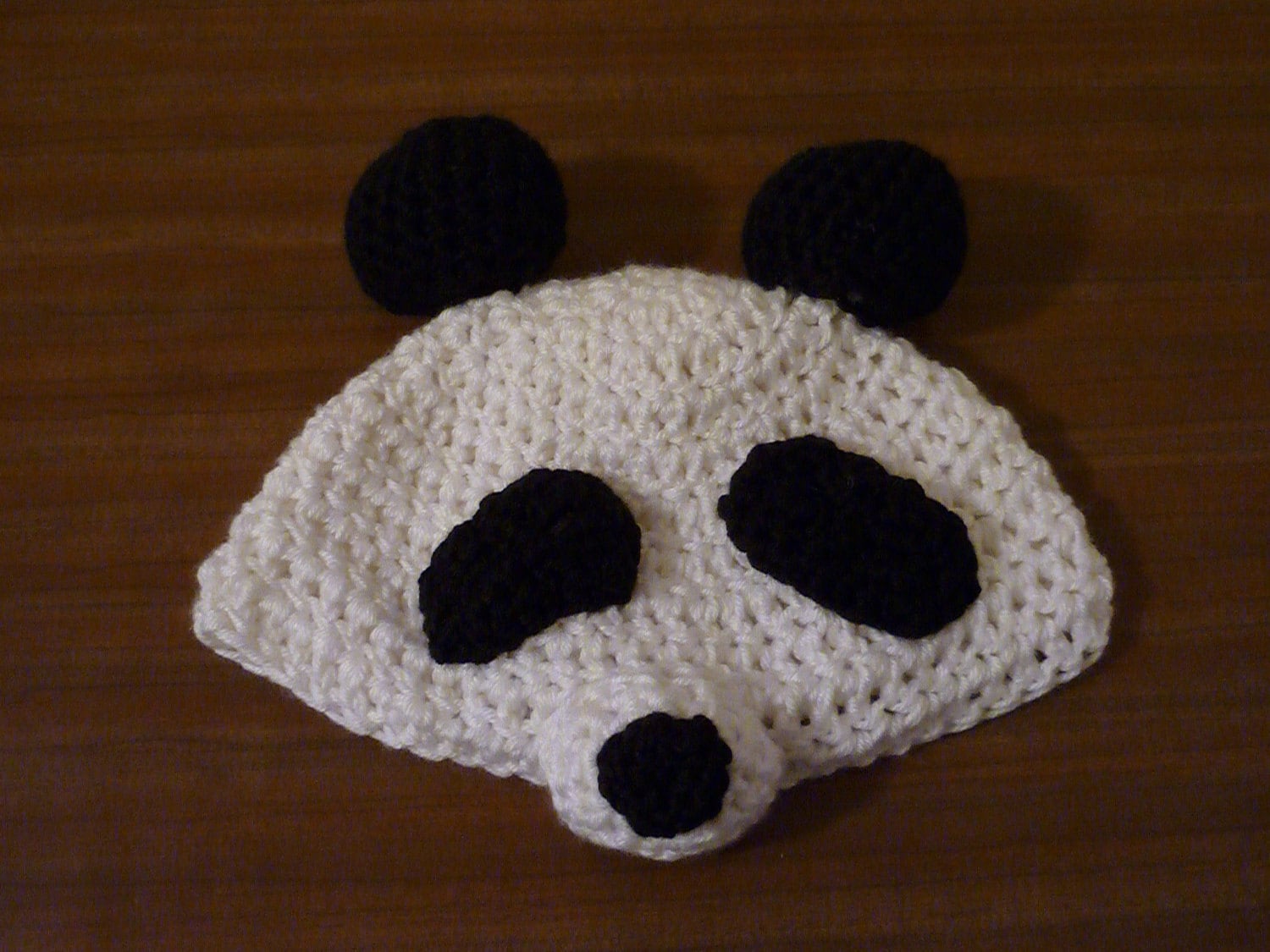 Erwachsenen Panda Mütze Erwachsenen Panda Mütze von amandatheg