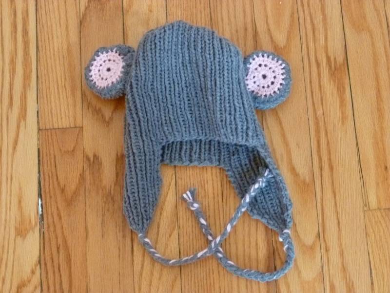 Mäusemütze Mit Ohrenklappen von amandatheg