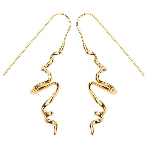 Abstrakte Designs Ohrringe Messingmaterialien Mit Kühlem Temperament Für Tägliche Freizeitverwendung Gold/Silber Einzigartiger Stilvoller Ohrschmuck Anbieten Abstrakte Designs Ohrringe Messingmaterialien Mit Kühlem Temperament Für Tägliche Freizeitverwendung Gold/Silber Einzigartiger Stilvoller Ohrschmuck Anbieten von amangul