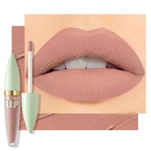 Matter Flüssiger Lippenstift Für Frauen Modisches Lippen Make Up Langlebig Hochpigmentiertes Glanz Mit Verschmutzproofem Finish Alltagsfarbe von amangul