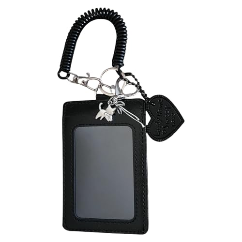 Schöne Katzen Photokardhalter PU Leather Kartenabdeckungen Schlüsselbund Photokartenkoffer Campus Kartenhalter Bogen Kartenschutz Schöner Katzen Photokardhalter Campus Kartenhalter Mit Schlüsselbund von amangul