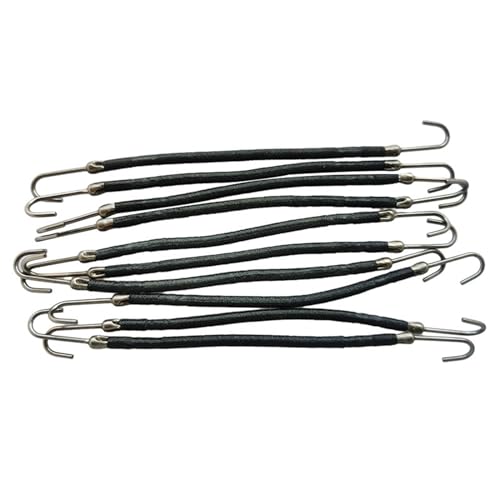 Set Von 10 Elastischen Haarstyling Haken Einfache Und Bequeme Haarbänder Farbenfrohe Haarrunchies Binden Sie Haartäte Ornament von amangul