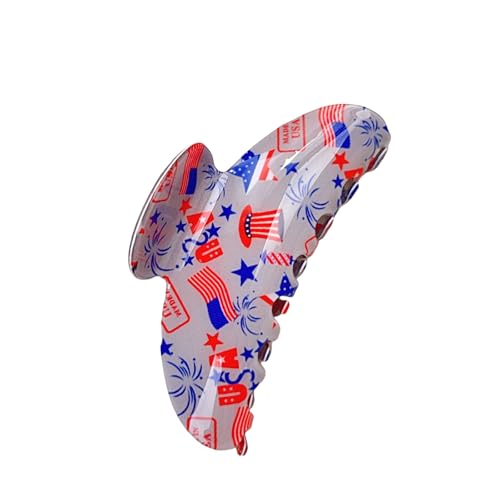 Trendy Square Hair Claw Clip Masqueraden Haarschlüsse Schöne Halloween Haarnadel Sicheres Styling Accessoires Geschichtete Acrylhaarclip von amangul