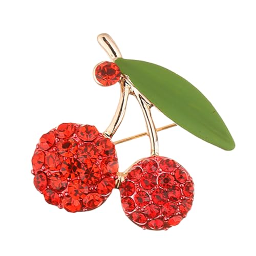 Vielseitige Kirschen Brosche Accessoire Auffällige Grüne Zirkon Kirschen Schmuck Pin Charme Für Lässige Und Formelle Kleidung Kirschfrüchte Brosche Vielseitige Kirschen Brosche Accessoire Auffällige Grüne Zirkon Kirschen Schmuck Pin Charme Für Lässige Und Formelle Kleidung Kirschfrüchte Brosche von amangul