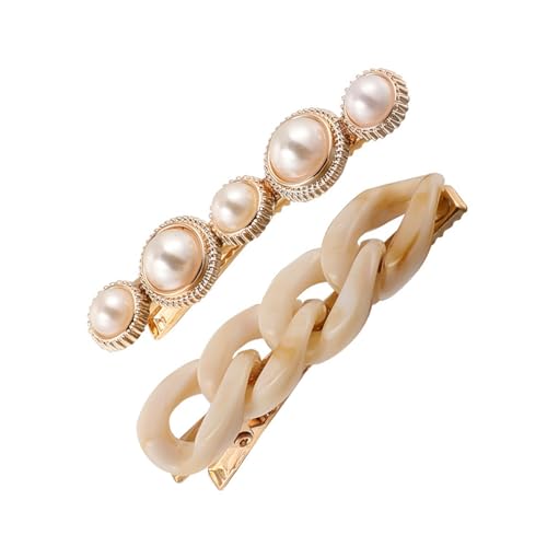 amangul Elegante Haarspange, süß, modisch, flache Haarspange, Haarschmuck, elegante Haarspange für Sträuße, (A) von amangul