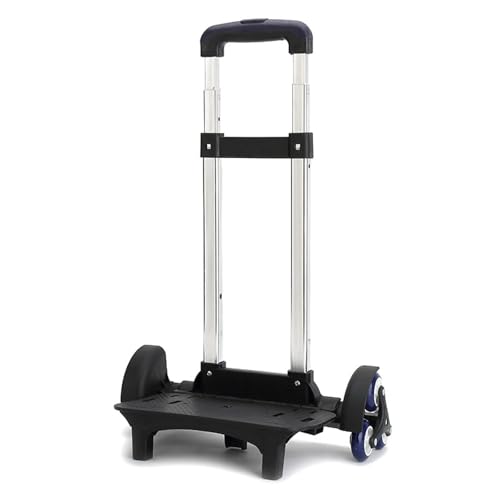 amangul Faltbarer Trolley Karren 6 Rucksack Mit Teleskopgriff Gepäck Reisehand Für Student Boy Girl Rucksack Falten Sie Mit Teleskopgriff Für Schultasche von amangul