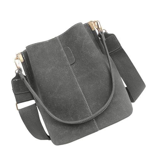 amangul Frauen Einfache Umhängetasche Casual Crossbody Winter Boten Retro Eimer Für Tägliche Arbeit Reisen Frauen Eimer Retro Schulter Winter Crossbody Für Jeden Tag von amangul