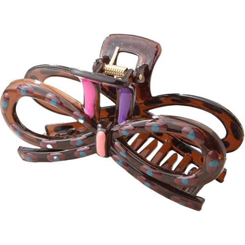 amangul Haarklammer mit großem Herz, Kopfbedeckung, elegante Herz-Pferdeschwanz-Halter, starker Halt für Mädchen (5) von amangul