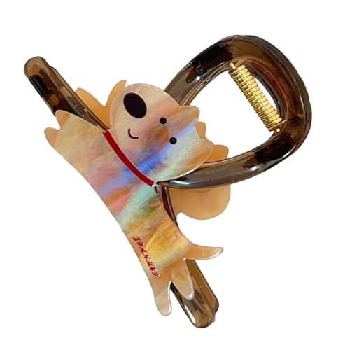 amangul Haarspange mit Cartoon-Motiv für Mädchen und Frauen, Haarzubehör für süße Outfits, bringt Spaß zu jedem Anlass (süßer Welpe) von amangul