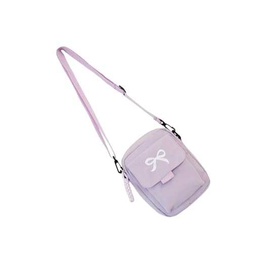 amangul Mode Nylon Umhängetasche Für Frauen Und Mädchen Bowknot Crossbody Taschen Adjusable Satchel Geldbörse Für Den Täglichen Gebrauch Einkaufstag von amangul