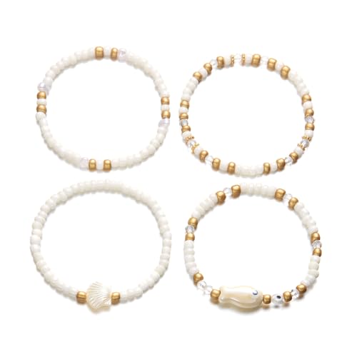 amangul Strandmotiven Dehnbare Armbänder Keramikfischschale Perlen Handgefertigtes Schmuck Stapelbar Heiße Geschenke Für Verstellbare Strandarmbänder Set Für Frauen amangul Strandmotiven Dehnbare Armbänder Keramikfischschale Perlen Handgefertigtes Schmuck Stapelbar Heiße Geschenke Für Verstellbare Strandarmbänder Set Für Frauen von amangul