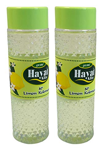 3er 400cc Set Hayat Alfa Limon Kolonyasi 80° Kölnisch Wasser Kolonya mit Zitrone von amara-global
