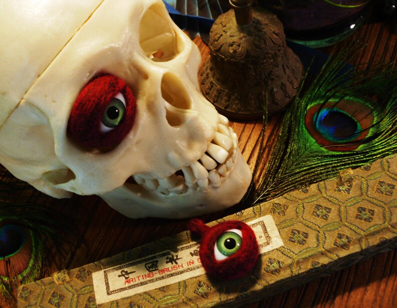 Mad Eye Filzring Und Anhänger Set Mad Eye Filzring Und Anhänger Set von amazingowl