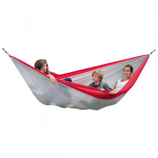 Amazonas - Leichthängematte Silk Traveller XXL - Hängematte grau von amazonas