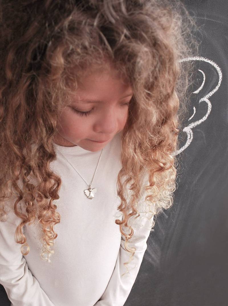 Schutzengel Kette Silber Anhänger Geschenk Einschulung Mädchen Schutzengelanhänger 925 Engelkette Mit Personalisierte von amberemotion