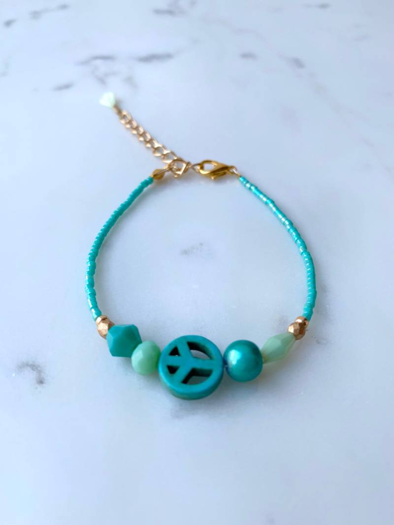 Armband Peace Of Mint Armband Peace Of Mint von amelieadina