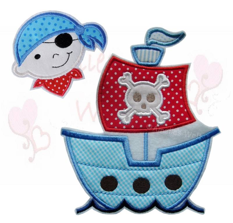 Applikation Aufnäher Piratenschiff Und Pirat Im Set Zur Schultüte Einschulung Schulkind Patch Button Flicken Für Kinder Babys Zum Aufbügeln Applikation Aufnäher Piratenschiff Und Pirat Im Set Zur Schultüte Einschulung Schulkind Patch Button Flicken Für Kinder Babys Zum Aufbügeln von ameliesweltstickt