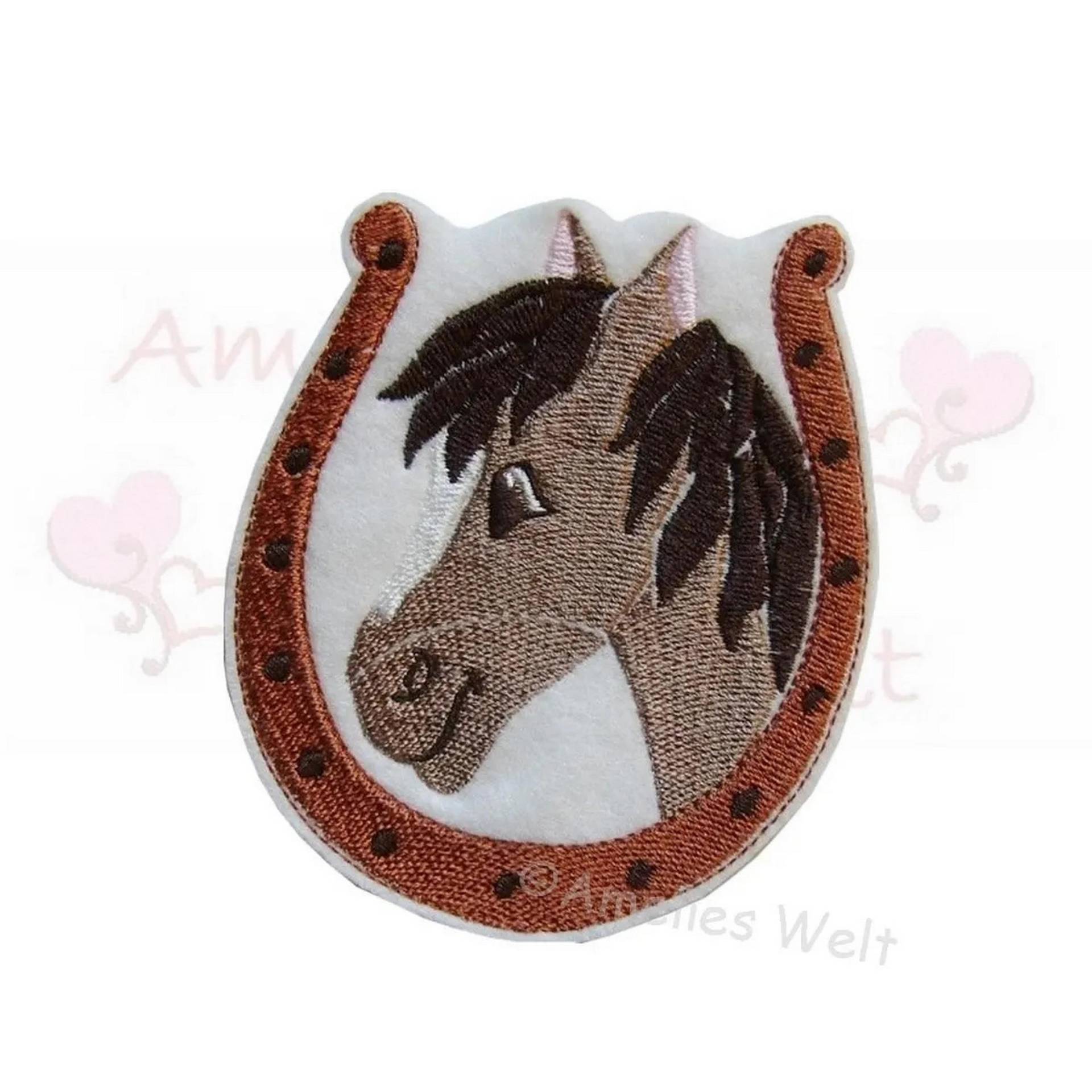 Applikation Aufnäher Schultüte Pferd Mit Mähne Pony Mädchen Flicken Patch Button Filz Handmade in Braun Gestickt Applikation Aufnäher Schultüte Pferd Mit Mähne Pony Mädchen Flicken Patch Button Filz Handmade in Braun Gestickt von ameliesweltstickt