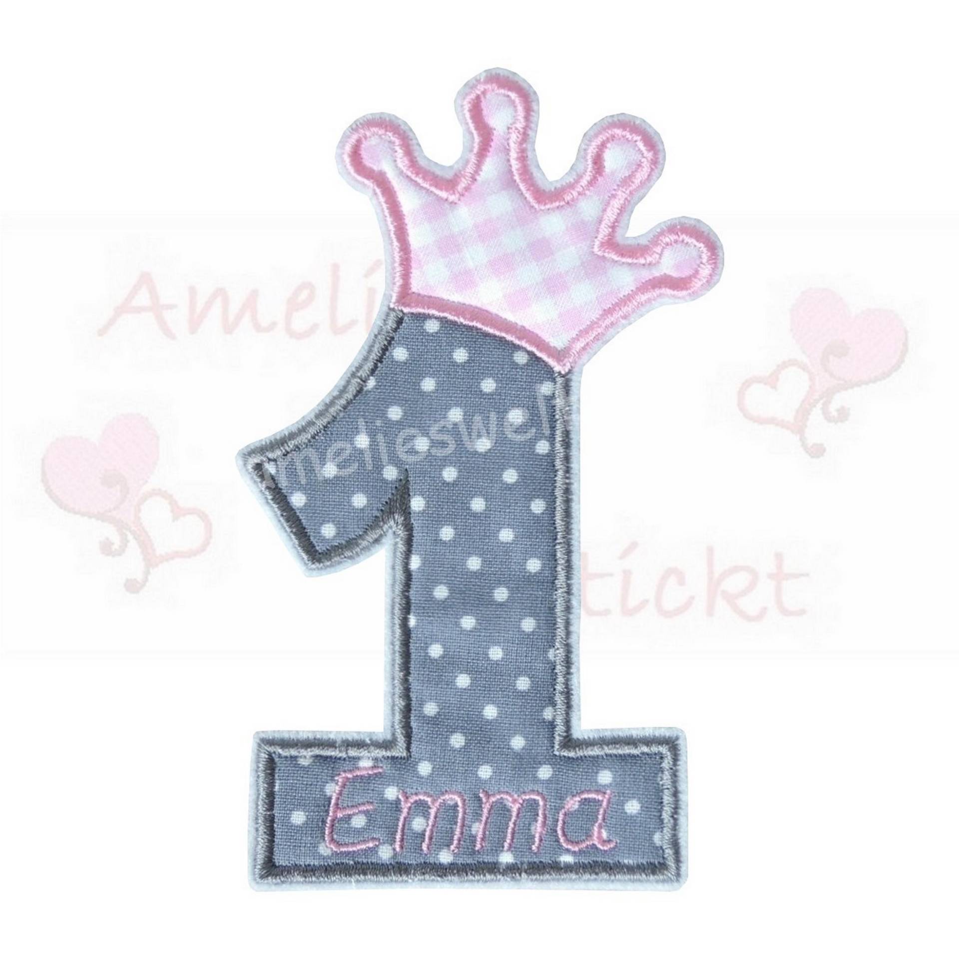 Aufnäher Geburtstags Zahl Xl M. Wunschname Applikation 1-9 Geburtstag Zahl Bügelbild Nähen Kindergeburtstag Grau Rosa Punkte Kariert Patch Aufnäher Geburtstags Zahl Xl M. Wunschname Applikation 1-9 Geburtstag Zahl Bügelbild Nähen Kindergeburtstag Grau Rosa Punkte Kariert Patch von ameliesweltstickt