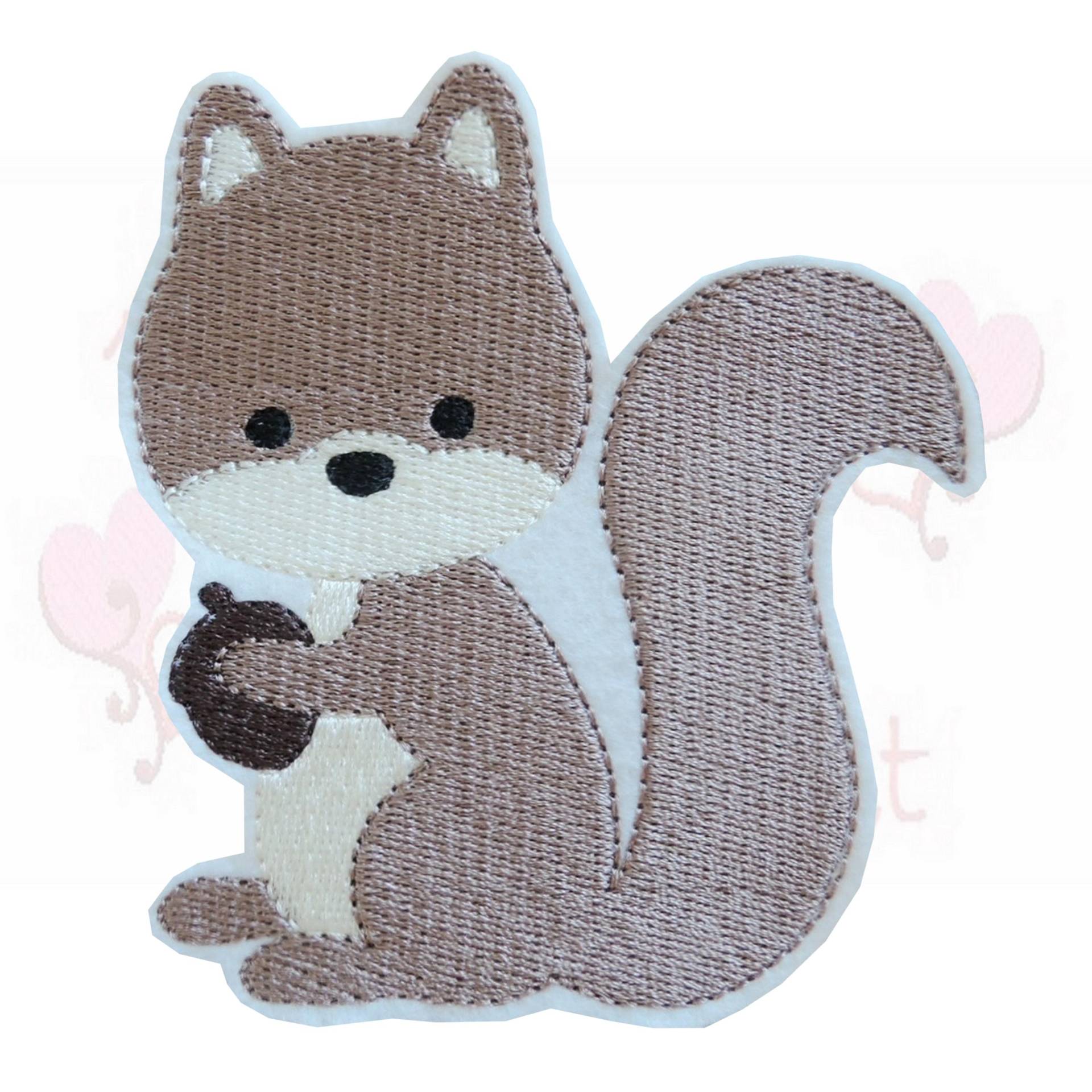 Eichhörnchen Applikation Aufnäher Bügelbild Stickapplikation Zum Aufbügeln Waldtiere Wald Gestickt Patch Embroidery Flicken Button Eichhörnchen Applikation Aufnäher Bügelbild Stickapplikation Zum Aufbügeln Waldtiere Wald Gestickt Patch Embroidery Flicken Button von ameliesweltstickt