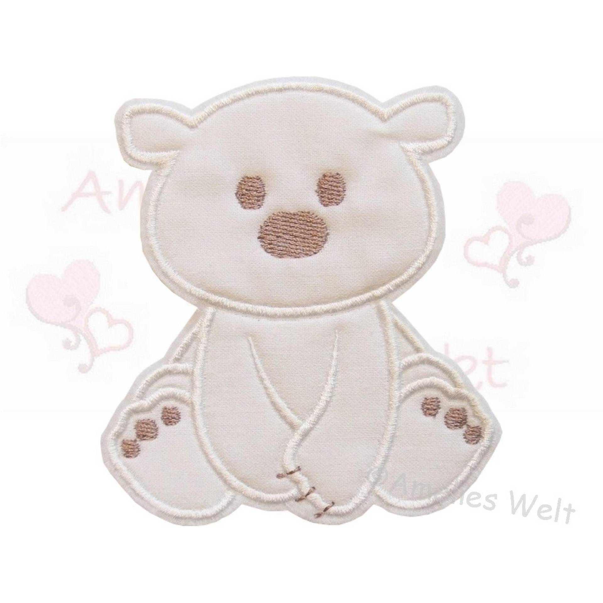 Eisbär Applikation Aufbügler Aufnäher Bär Stoffapplikation Gestickt in Drei Grössen Bear Patch Eisbär Applikation Aufbügler Aufnäher Bär Stoffapplikation Gestickt in Drei Grössen Bear Patch von ameliesweltstickt