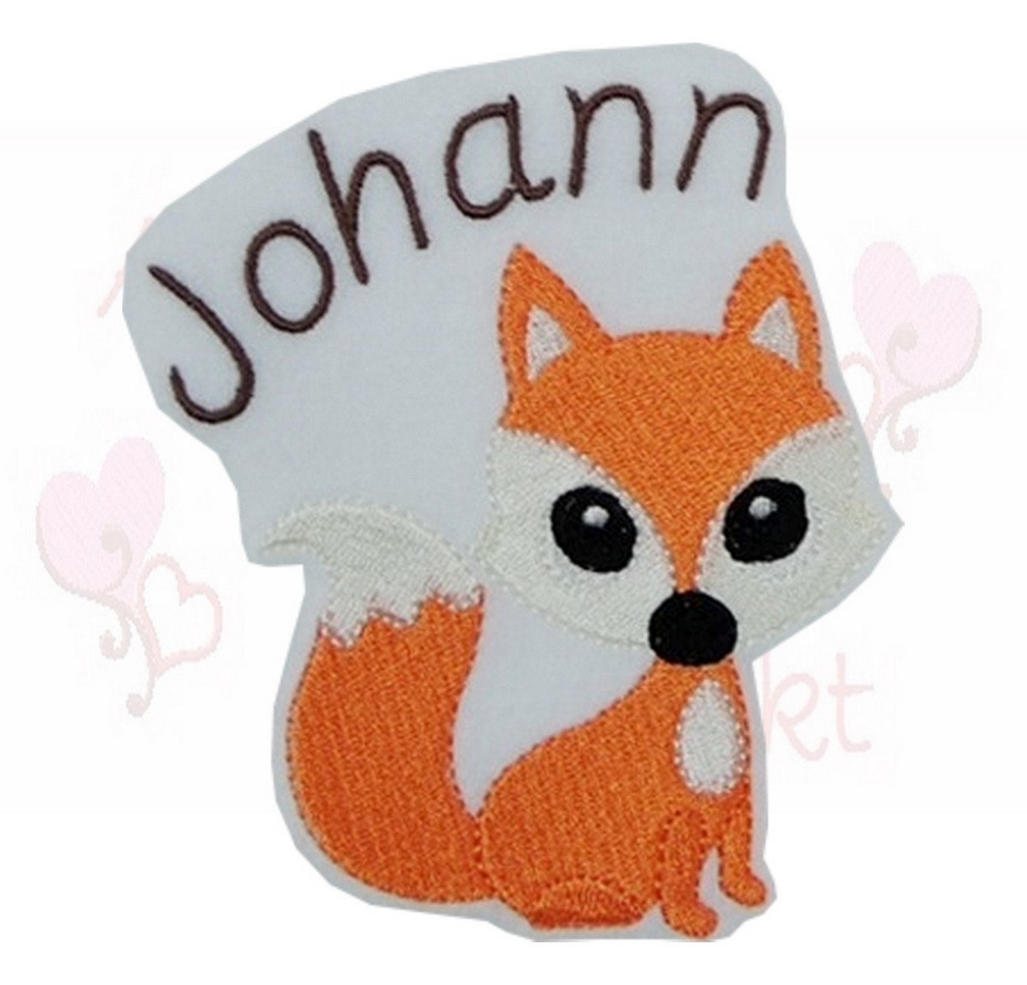 Fuchs Mit Name Stickapplikation Zum Aufbügeln Aufnäher Applikation Gestickt Bügelbild Fox Embroidery Patch With Name Fuchs Mit Name Stickapplikation Zum Aufbügeln Aufnäher Applikation Gestickt Bügelbild Fox Embroidery Patch With Name von ameliesweltstickt