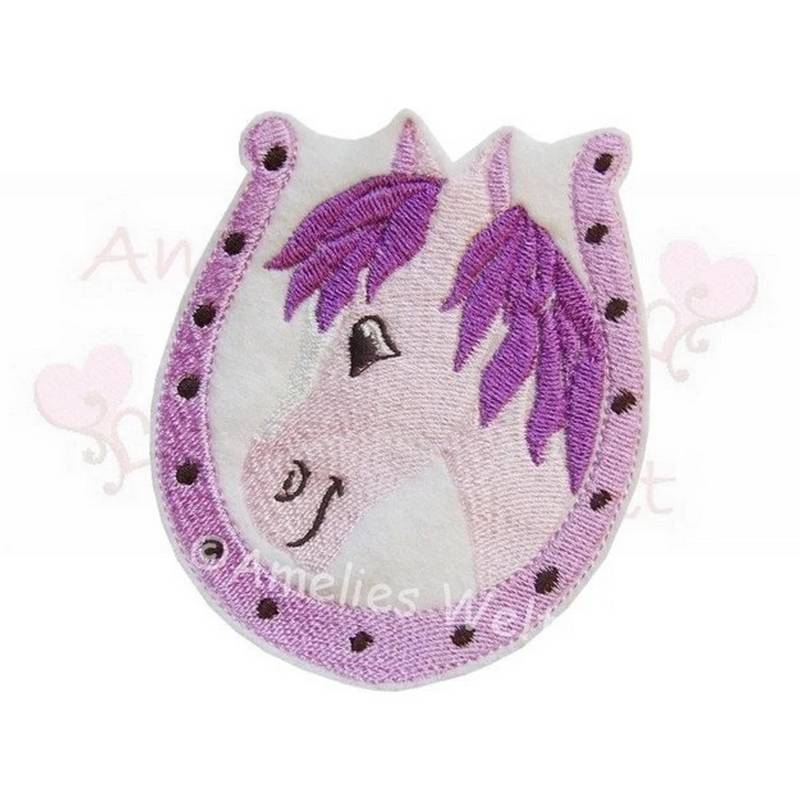 Pferd Button Lila Rosa Applikation Aufbügler Aufnäher Pferdekopf Schultüte Basteln Pin Sticker Pferde Emblem Patch Deer Patches Pferd Button Lila Rosa Applikation Aufbügler Aufnäher Pferdekopf Schultüte Basteln Pin Sticker Pferde Emblem Patch Deer Patches von ameliesweltstickt