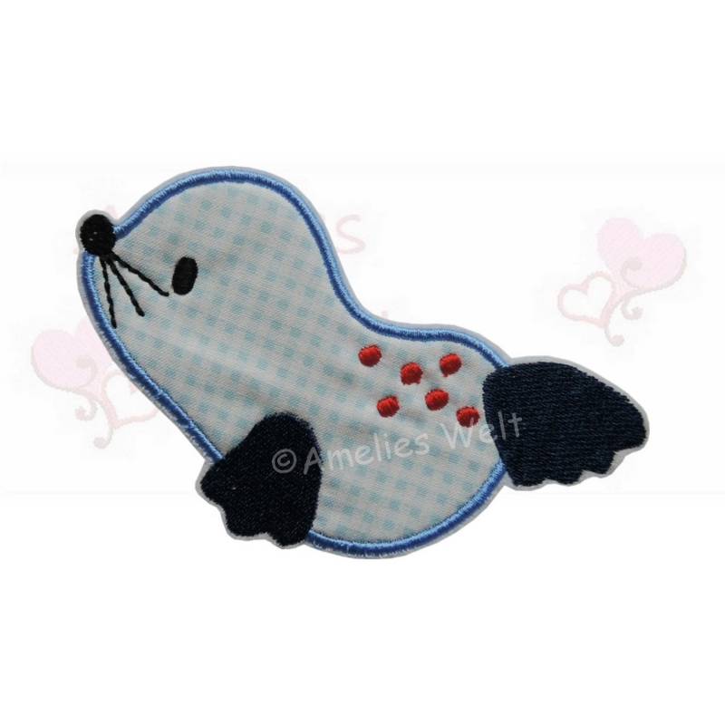 Robbe Applikation Bügelbild Aufnäher Stoffapplikation Gestickt Button Patch Flicken Für Kinder Schulkind Zur Einschulung Auf Schultüte Robbe Applikation Bügelbild Aufnäher Stoffapplikation Gestickt Button Patch Flicken Für Kinder Schulkind Zur Einschulung Auf Schultüte von ameliesweltstickt