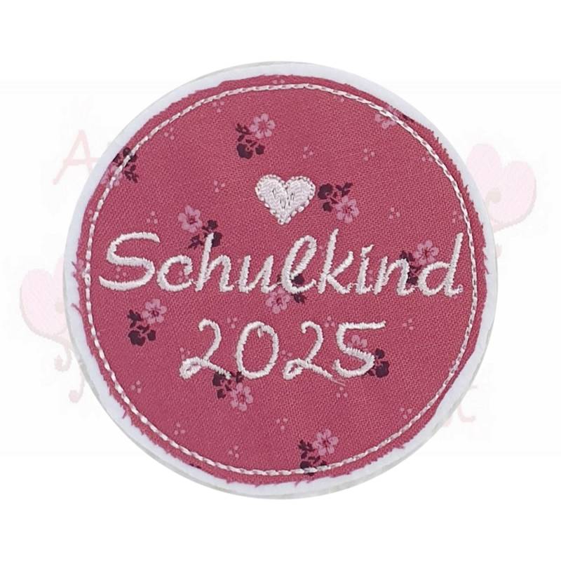 Schulkind 2026 Button Aufnäher Mauve Beere Rosa Gestickt Applikation Patch Mädchen Schultüte Einschulung Passt Zu Pferd Mit Mähne Bügelbild Schulkind 2026 Button Aufnäher Mauve Beere Rosa Gestickt Applikation Patch Mädchen Schultüte Einschulung Passt Zu Pferd Mit Mähne Bügelbild von ameliesweltstickt